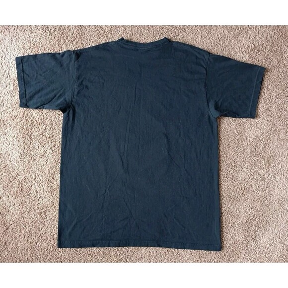 Japanese Oni Cartoon T-Shirt Men's Size 3XL Black Vintage - Picture 4 of 6